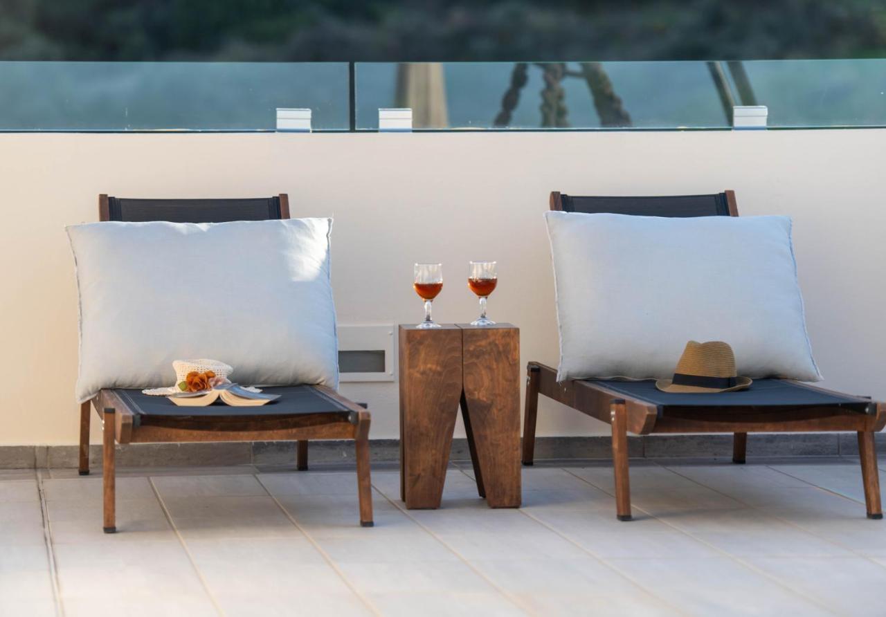Helen Luxury Holiday House With Sea View Rétino Exterior foto
