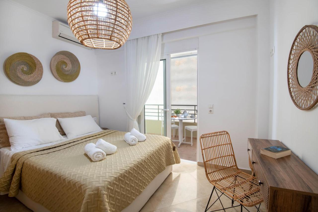 Helen Luxury Holiday House With Sea View Rétino Exterior foto
