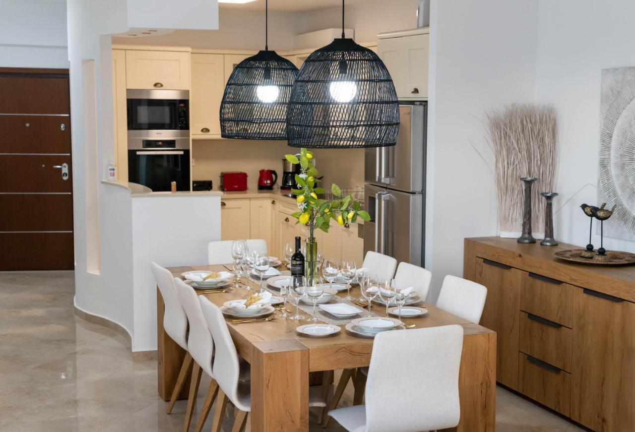 Helen Luxury Holiday House With Sea View Rétino Exterior foto