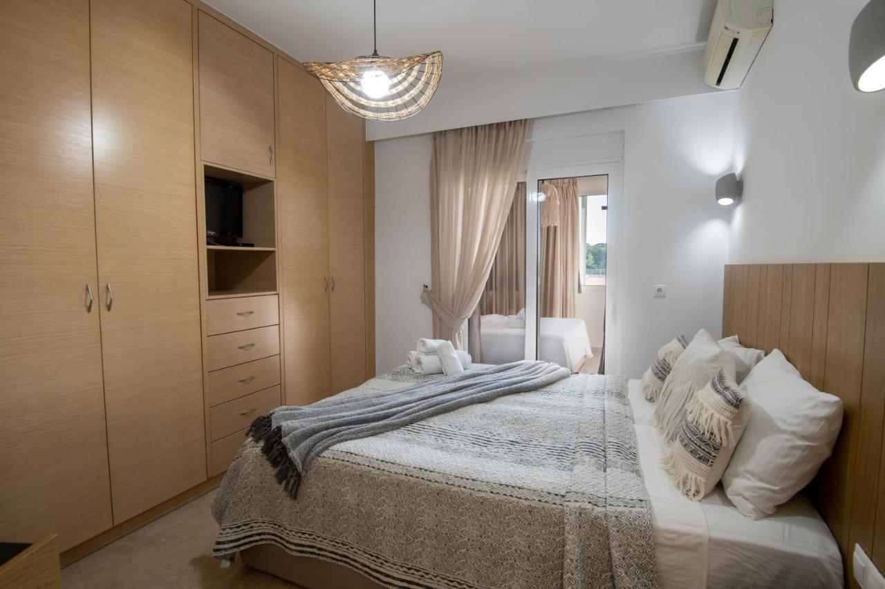 Helen Luxury Holiday House With Sea View Rétino Exterior foto