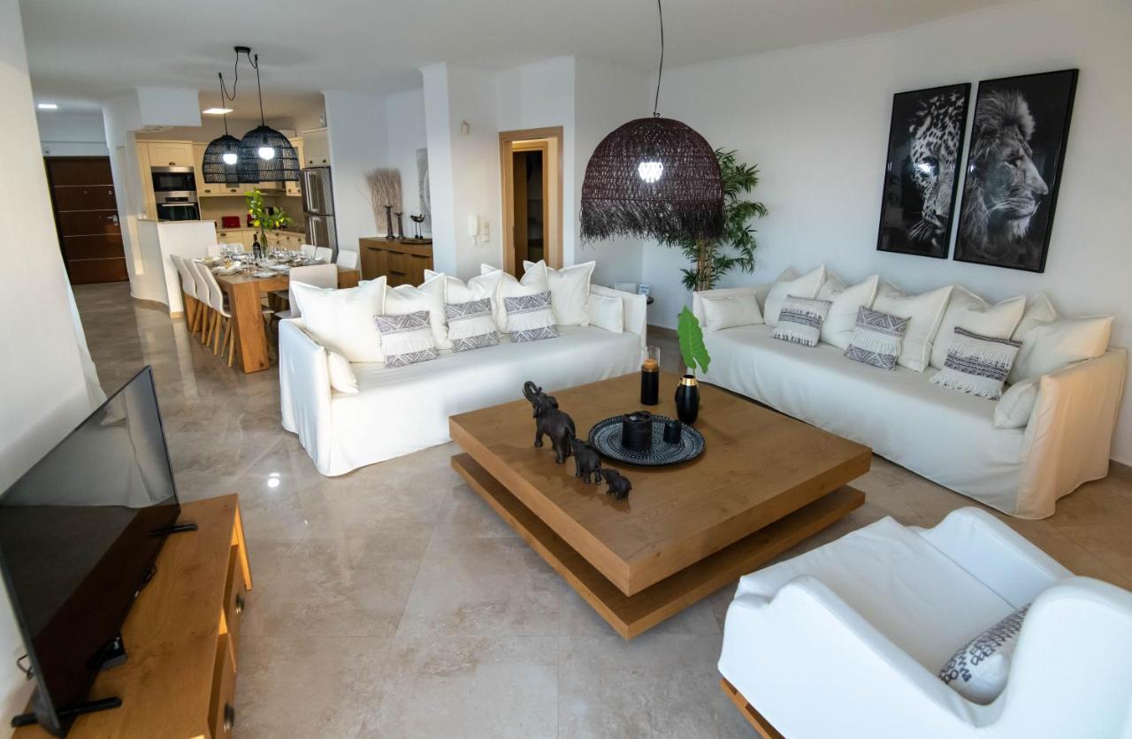 Helen Luxury Holiday House With Sea View Rétino Exterior foto